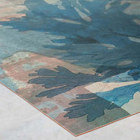 Tappeto Indoor Acacia con superficie in ciniglia di poliestere microfibra e retro in PVC nautico.