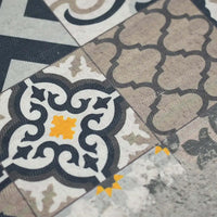 Arredamento Tappeto da cucina Cementine Grigio Internoinpelle