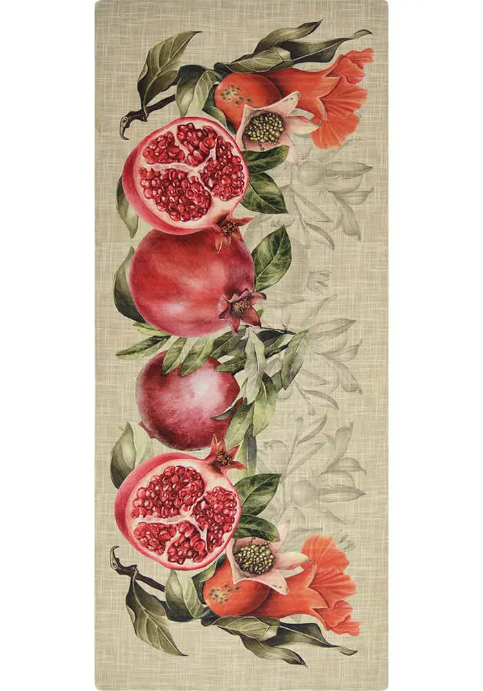 Arredamento Tappeto da cucina Melograna Internoinpelle