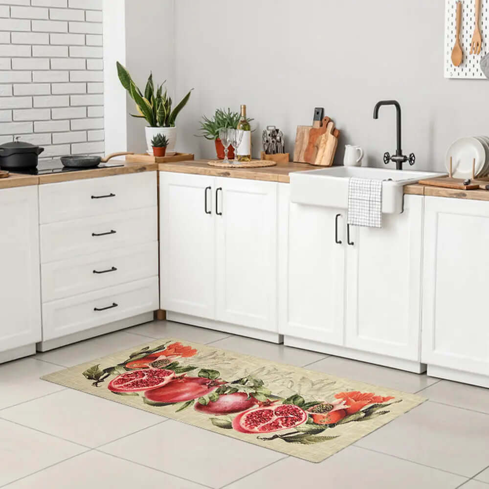 Arredamento Tappeto da cucina Melograna Internoinpelle
