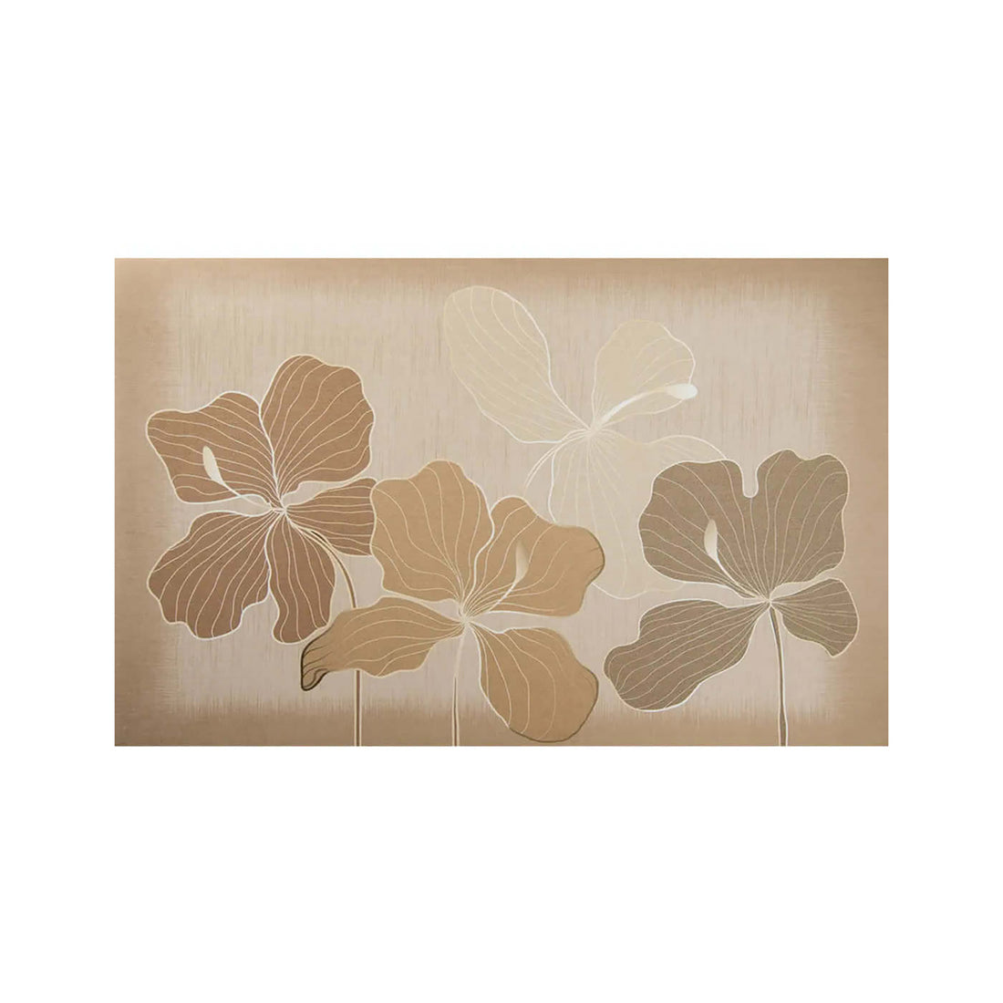 Indoor Rug Hibiscus Beige