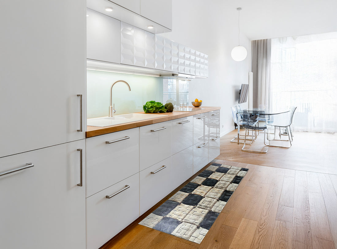 Passatoia Cucina Skin Intrecci | Tappeto Antiscivolo Moderno