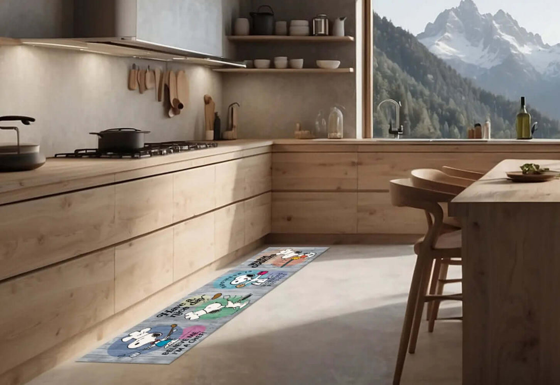 Passatoia Cucina Passatoia Cucina Snoopy Chef – Antiscivolo, Lavabile, Taglio su Misura INTERNOINPELLE
