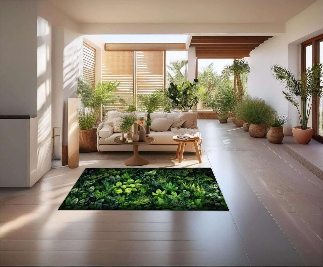Tappeto Tappeto-Stuoia SKIN Foresta INTERNOINPELLE