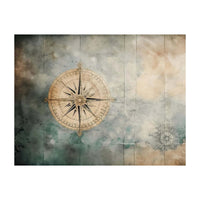 Skin Compass Rose Rug