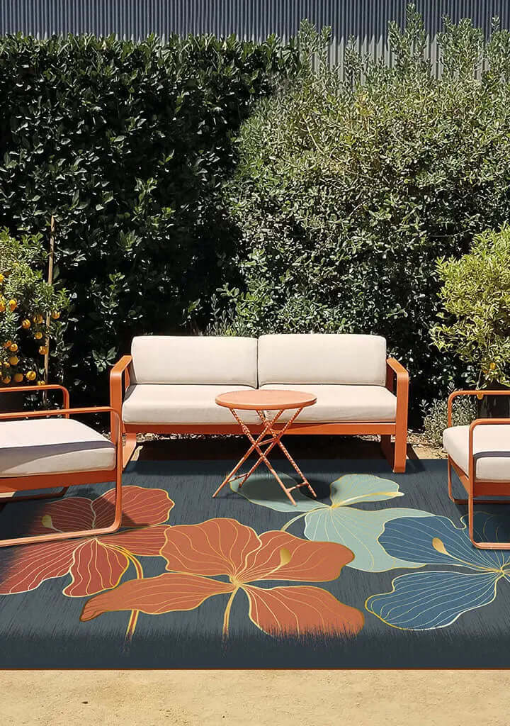 Arredamento Tappeto da esterno Hibiscus Internoinpelle