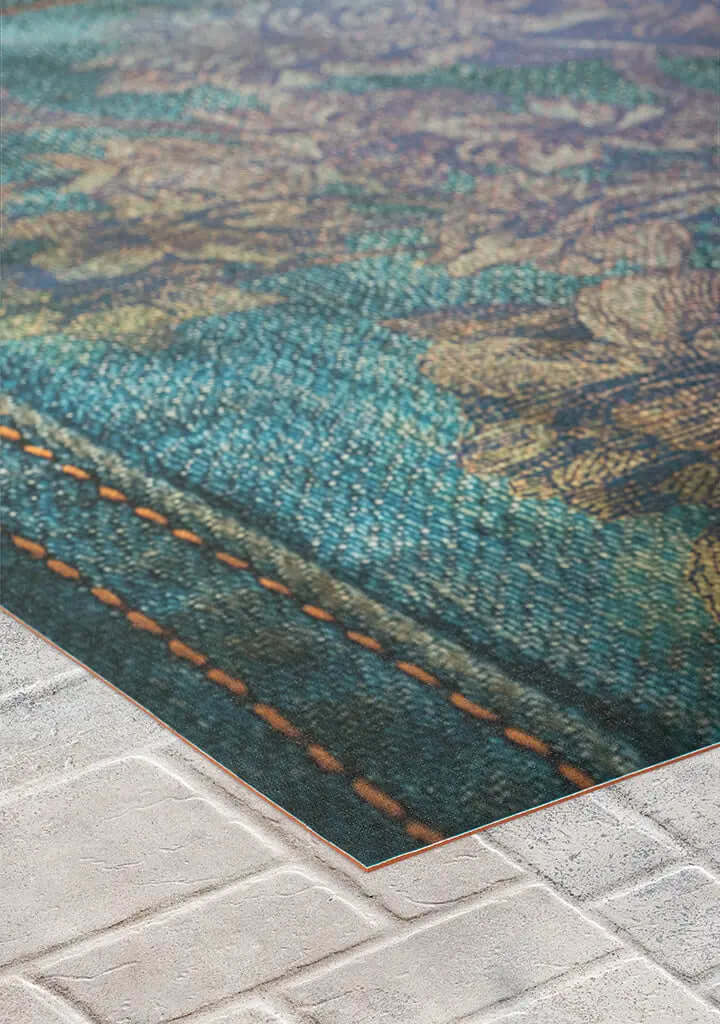 Arredamento Tappeto da esterno Jeans Internoinpelle