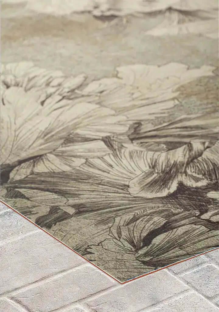 Arredamento Tappeto da esterno Peonia Internoinpelle
