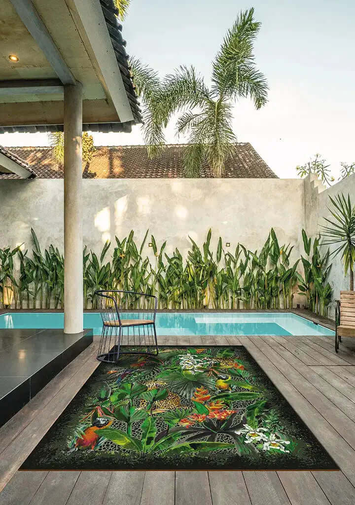 Arredamento Tappeto da esterno Selvaggia Internoinpelle